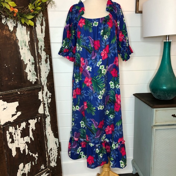 Hilo Hattie Hawaiian dress - Picture 1 of 12